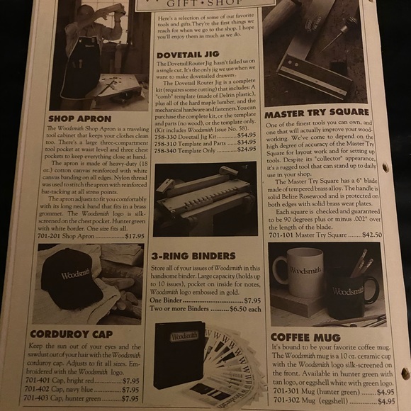 🎉5/$10🎉Woodsmith magazine number 66 December 1989 workbench  DIY wood projects - Picture 9 of 9